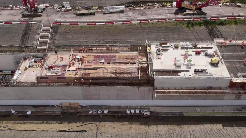 Construction_Copthall Tunnel