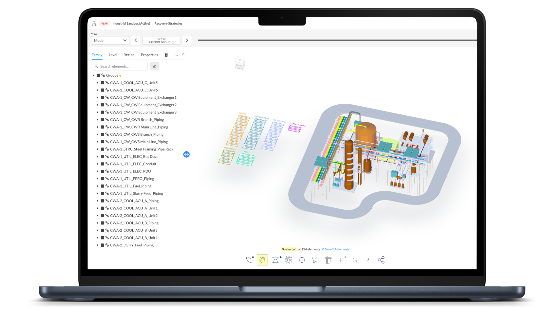 Model imported into ALICE